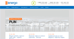 Desktop Screenshot of energo.hr